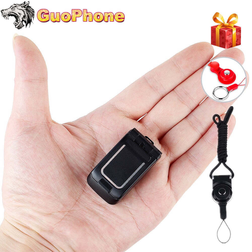 J9 Mini Clamshell Phone 0.66" Wireless Bluetooth Dialer Magic Voice Handsfree Earphone Small Flip Mobile Phone for Kids