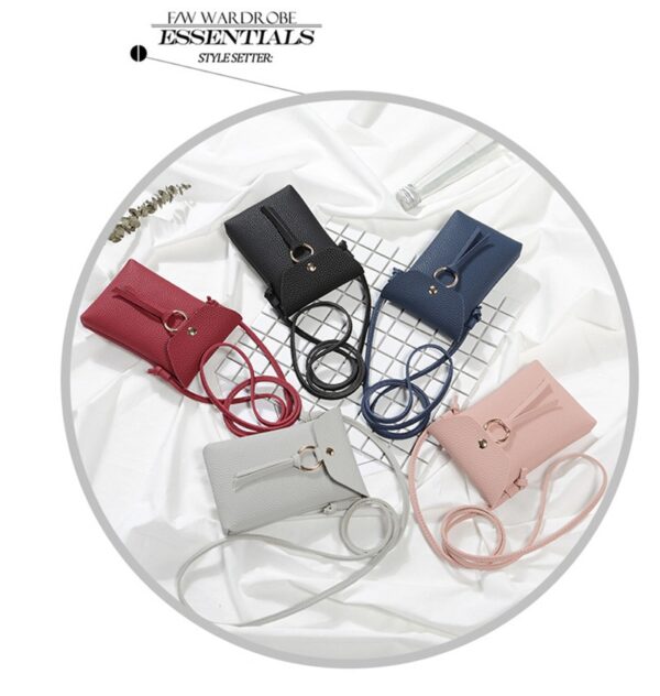 Fashion Small Change Purse Female Buckle Shoulder Bags