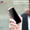 Ultra-Thin 1.54'' Mini Mobile Phone with Bluetooth Dialer and Flashlight – Ideal for Kids & On-the-Go Use