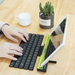 64 Keys Reel Mini Foldable Keyboard Foldable Wireless