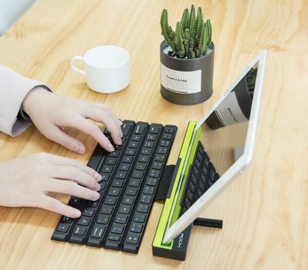 64 Keys Reel Mini Foldable Keyboard Foldable Wireless