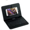 Cell Keyboard Flip Holster Case: Wired Keyboard for Android Phones 4.8''-6.0
