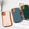 Electroplating small waist phone case for iPhone