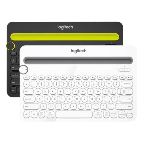 Mobile Mac Tablet Multi-Device thin Mini mute Keyboard