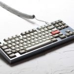 Coiled Cable wire Mechanical Keyboard GH60 USB