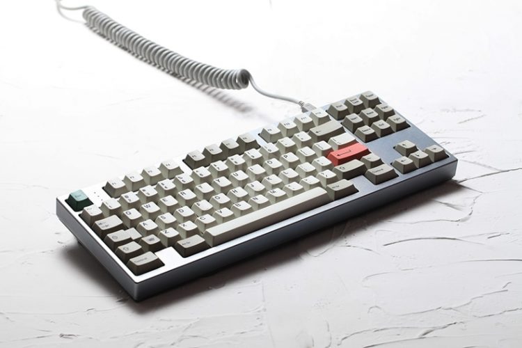 Coiled Cable wire Mechanical Keyboard GH60 USB