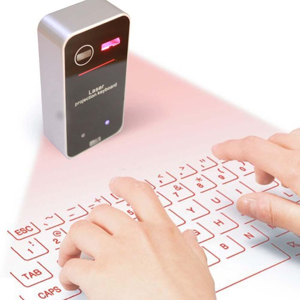 Portable Virtual Laser Keyboard With Mouse