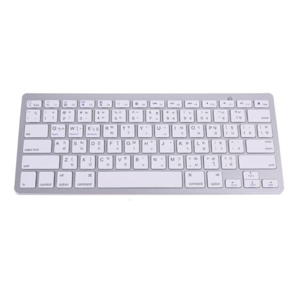 Thailand English Thai 78 Keys Wireless Bluetooth Keyboard