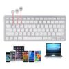 Work Anywhere – 78-Key Bluetooth Mini Keyboard for iOS, Android & Windows