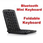 Bluetooth Foldable Mini Keyboard for Mobile Phone Tablet