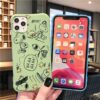 Small Waist Cartoon Case for iPhone - Cute Dog Design - Shockproof Silicone TPU Phone Cover