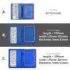 Universal Keyboard Case for Android, Tablet 5-11 Mobile Phone