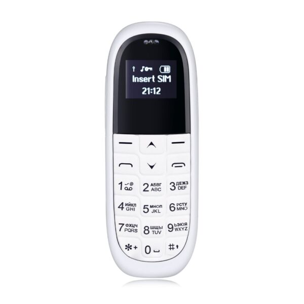 Mini mobile phone AEKU KK1 0.66 inch small screen bluetooth Dialer Russian keyboard Magic Voice PK GT GTstar BM70 BM50 2 Mini Mobile Phone - Compact 0.66-inch Bluetooth Dialer with Russian Keyboard for Easy Calling ππ