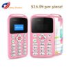 Cute! Small Phone! AEKU M9 Ultra Thin Mini Card Low Radiation