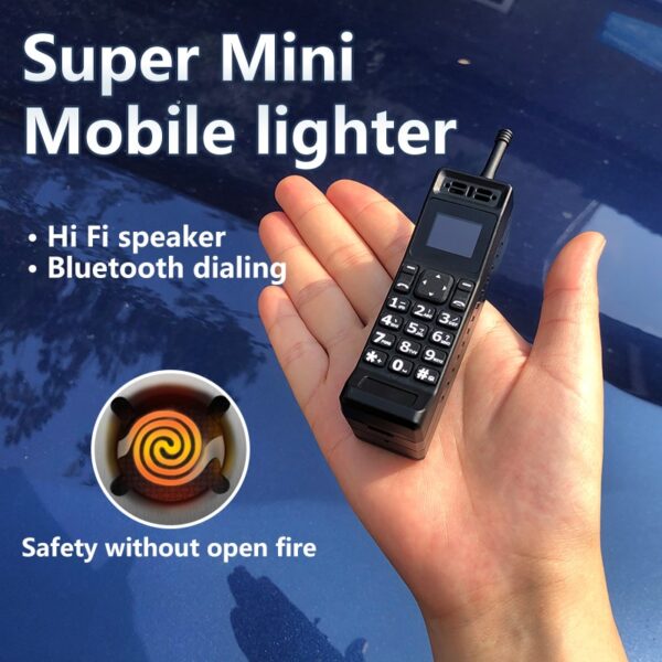Mini Electronic lighter Mobile Phone GSM Single Sim Vintage