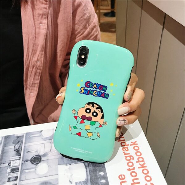 cute Cartoon Small waist White pajamas Crayon Shinchan For iphone 6 6S 7 8Plus iphone X XR 11 pro MAX Case Cover Phone Case 2 cute Cartoon Small waist, White pajamas Crayon Shinchan For iphone 6 6S 7 8Plus