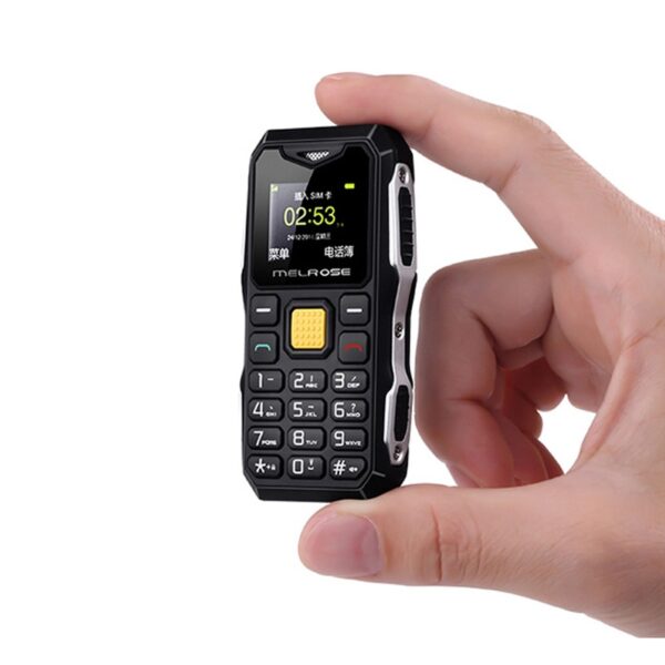 "Melrose S10 Mini Pocket Phone - Compact, Tough, and Packed with Features