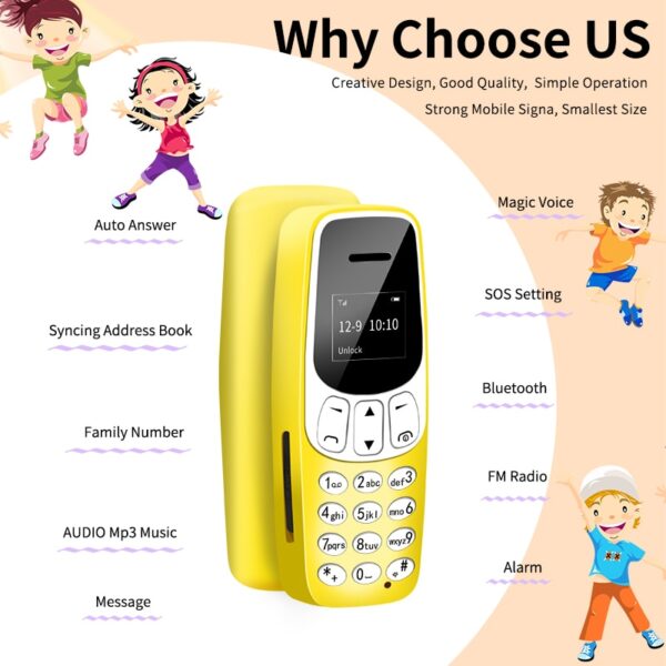 Russian keyboard small mini mobile phone button Bluetooth