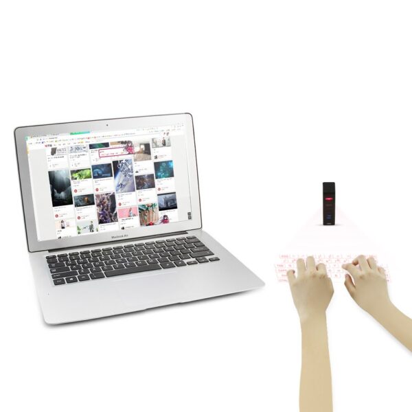 Laser Virtual Wireless Bluetooth Kayboard Portable Mini Handheld Projection Laser Infrared Keypad For Smartphone Ipad Notebook 3 Virtual Wireless Bluetooth Kayboard Portable Mini Handheld
