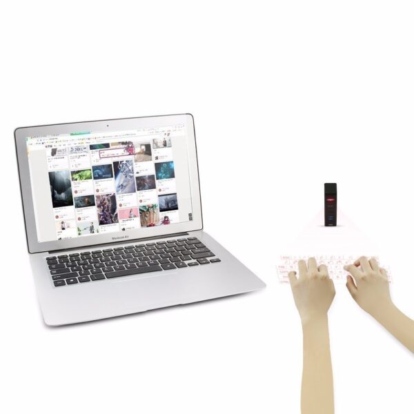 CHUYI Bluetooth Wireless Keyboard Virtual Laser Projection
