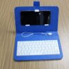 7 Colors Leather Case with USB Keyboard for Most Android System Mobile Phone