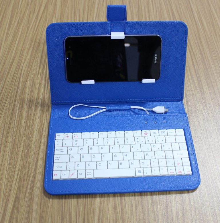 7 Colors Leather Case with USB Keyboard for Most Android System Mobile Phone Flip Cover with Stand Mini Wired Keyboard 3 7 Colors Leather Case with USB Keyboard for Most Android System Mobile Phone