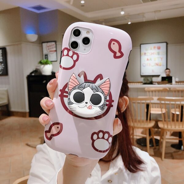 Cute Cartoon Cat And Dog Paw Phone Case For IPhone 11 Pro XS