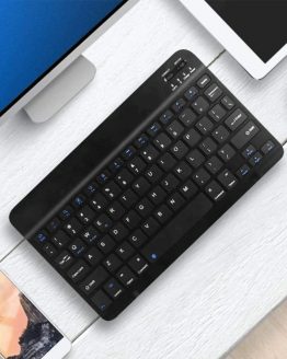 7 8 Inch Keyboard Mobile Phone Laptop For Ipad Keyboard Ultra-Thin Mini Blue Wireless Keyboard For Computer