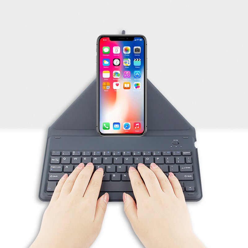 Bluetooth Keyboard For iPhone XS Max XR 8 7 6 s Plus