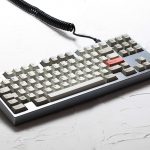 Coiled Cable wire Mechanical Keyboard GH60 USB