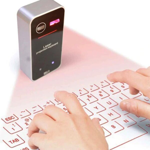 Mini Portable Virtual Laser Wireless Keyboard With Mouse
