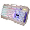 Mechanical Gaming Keyboard with Phone Holder & Customizable Backlighting – Perfect for Gamers and Professionals