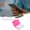 Portable PU Leather Wireless Keyboard Case for iPhone – Premium Bluetooth Keyboard with Stand for iPhone 6/7