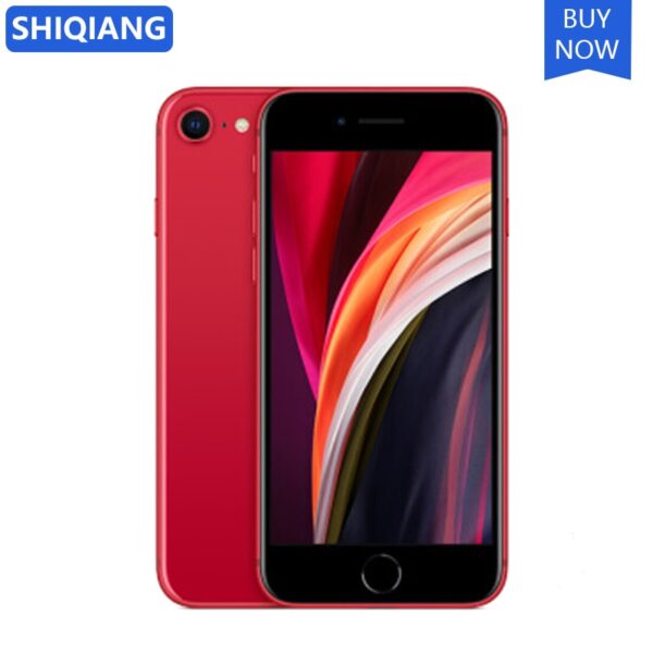 Used Unlocked Apple iphone SE2 Original Touch ID Smart Phone 64/128/256GB ROM 4G LTE IOS 4.7'' Small Screen A13 Mobile Phone 1 Used Unlocked Apple iphone SE2 Original Touch ID Smart Phone