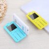 Baby Small Mobile Phone 1.8" Ultra Thin Card Pocket Student Kids