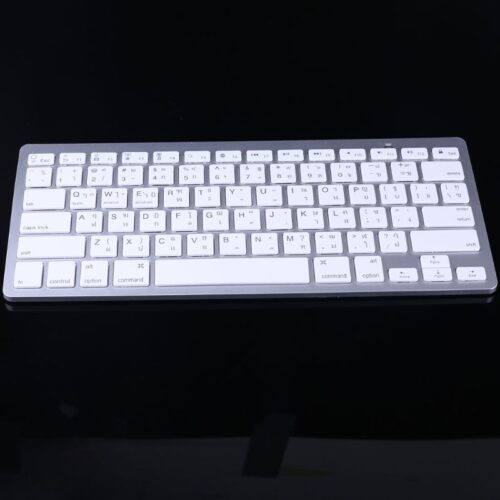Thai 78 Keys Wireless Bluetooth Keyboard for i-Pad Laptop Mac-book