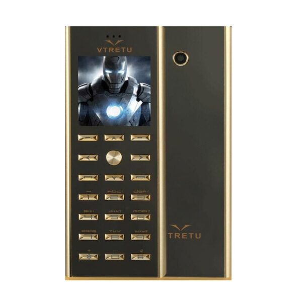 MAFAM Slim Small, Mini Credit Card, Luxury Metal Body Dual SIM