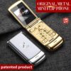 Metal Mini Men's Business Flip Mobile - A Compact and Stylish Communication Companion