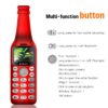 Unleash Style and Functionality with SERVO V8 Wine Bottle Mini Phone - A Bluetooth Dialer with Magic Voice and One-Key Recorder