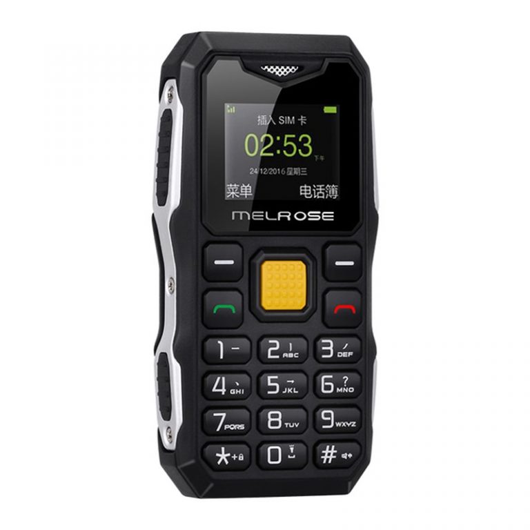 Melrose S10 Mini Pocket Mobile Phone Big Voice Flashlight Shockproof Dustproof Rugged Small Card Cell Phone PK S9 S11 1 "Melrose S10 Mini Pocket Phone - Compact, Tough, and Packed with Features