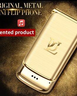 V9 Metal Mini Men's Business Flip Mobile Double Card Card Small Phone Personality Ultra-thin Pocket Reserve