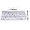Thai 78 Keys Wireless Bluetooth Keyboard for i-Pad Laptop Mac-book