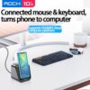 10-in-1 USB C Hub with 4K HDMI - Mobile PD Phone Docking & Charge Station for MacBook