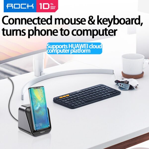 10 IN 1 USB C Hub USB Kind C Adapter Dock with 4K HDMI 10-in-1 USB C Hub with 4K HDMI - Mobile PD Phone Docking & Charge Station for MacBook