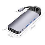 10 In 1 USB Hub For MacBook - USB C To HDMI/VGA/RJ45 Adapter Type-c USB 3.0 Hub - Your Ultimate Docking Station On The Go