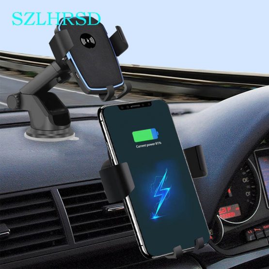 Car Mount Qi Wireless Charger For Samsung Galaxy S20 Ultra S20+ SALE 📱 ...