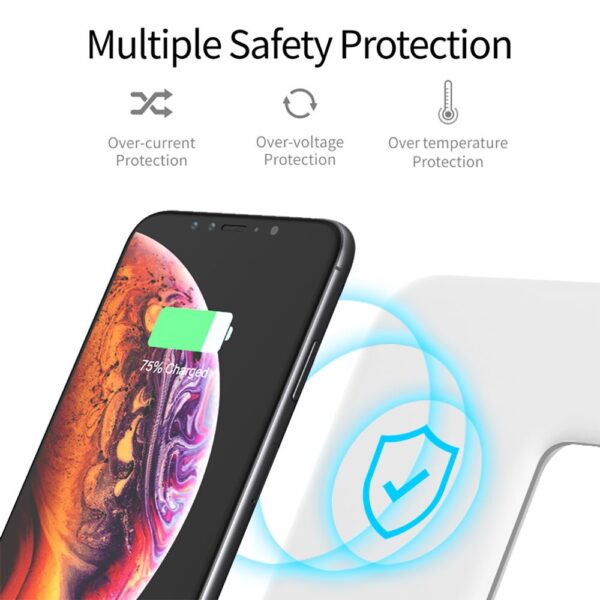 15W 3in1 Qi Wireless Charger Stand for iPhone 11 XS XR 15W 3in1 Qi Wireless Charger Stand for iPhone 11 XS XR
