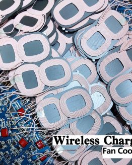 2-Coils Wireless Charging 10W PCBA Circuit Board Micro USB Port