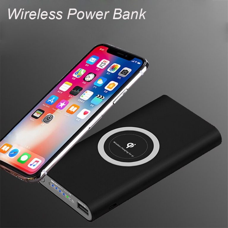 20000mAh Portable External Battery Power Bank Qi Wireless