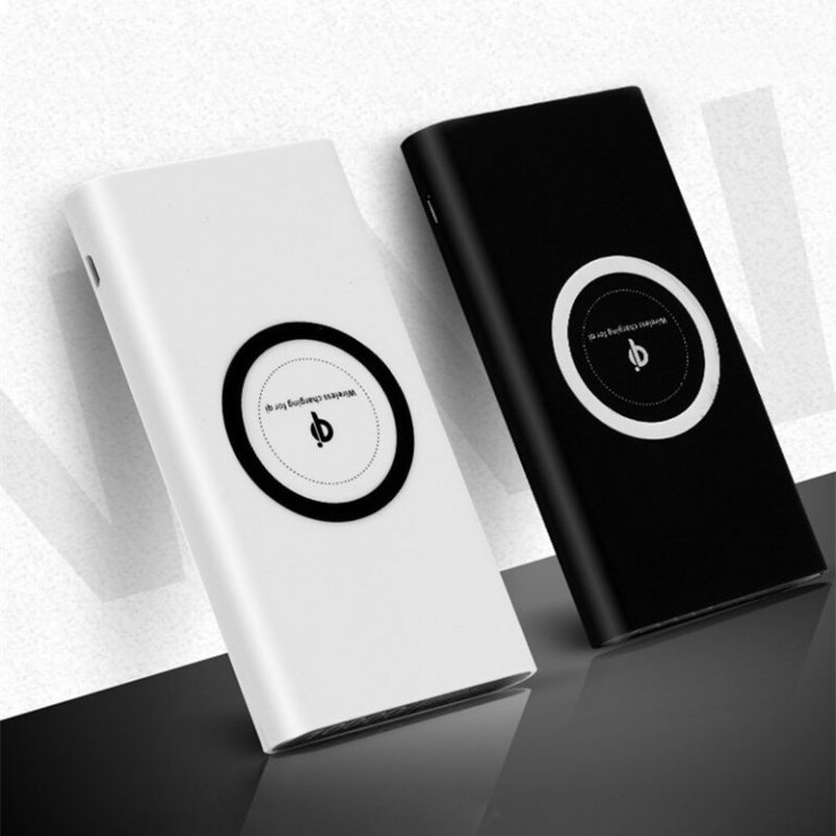 20000mAh Portable External Battery Power Bank Qi Wireless